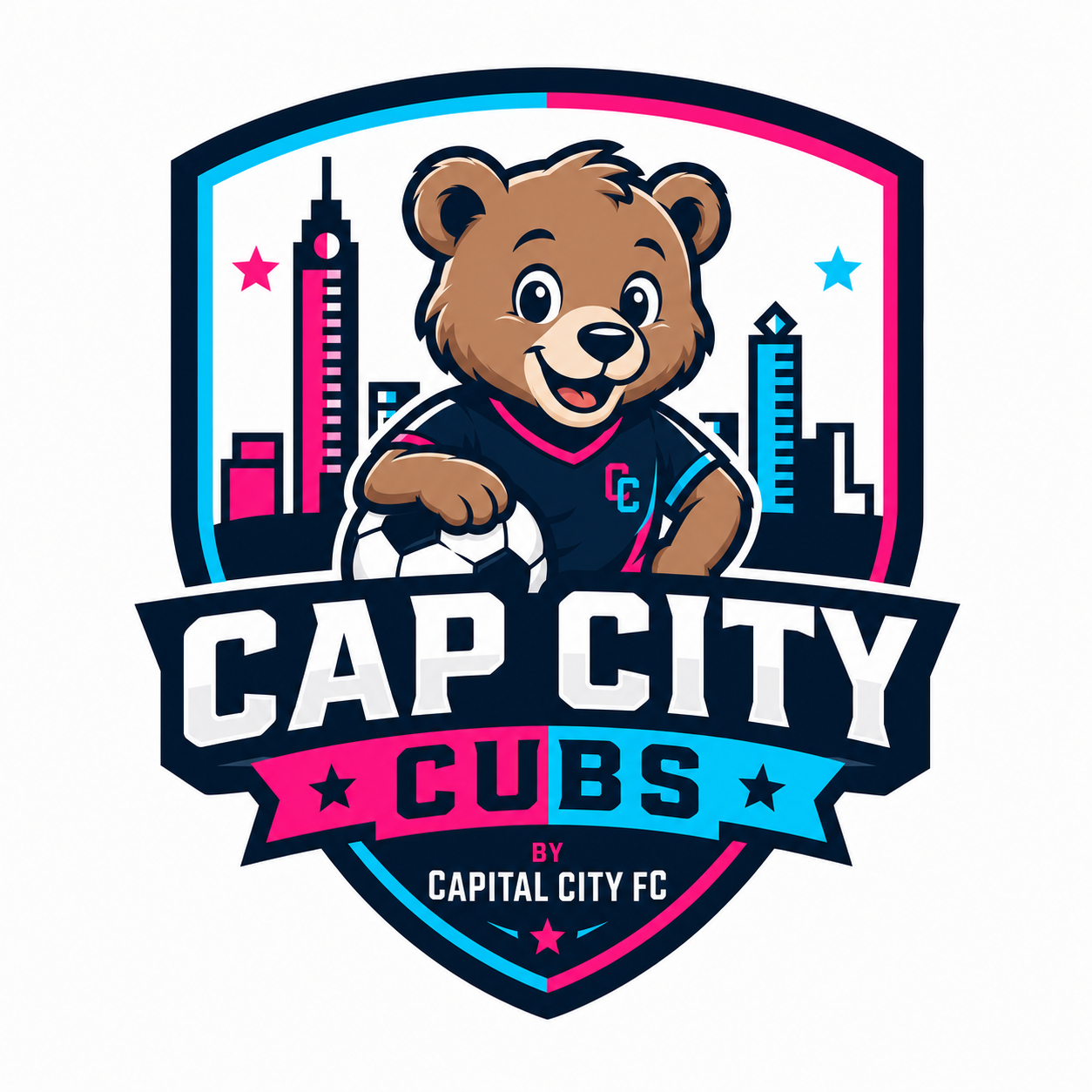 Cap City Cubs primary logo